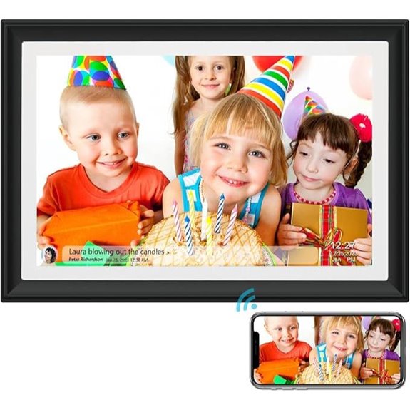 Akimart 32GB 10.1 WiFi Digital Photo Frame