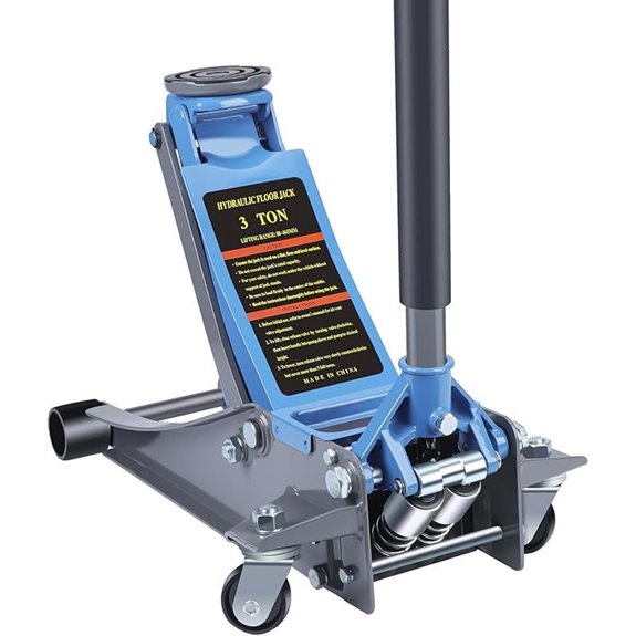 LARBANKE 3 Ton Low-Profile Hydraulic Floor Jack
