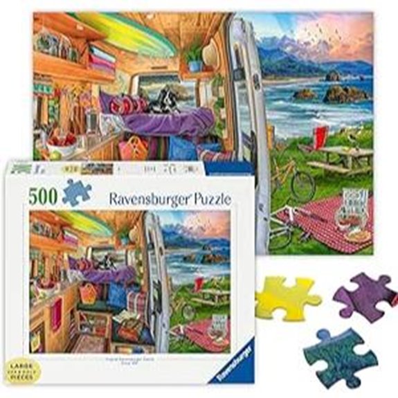 Ravensburger Rig Views 500-Piece Adventure Puzzle