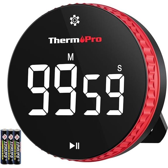 ThermoPro 99-Hour Digital Kitchen Timer with Magnet
