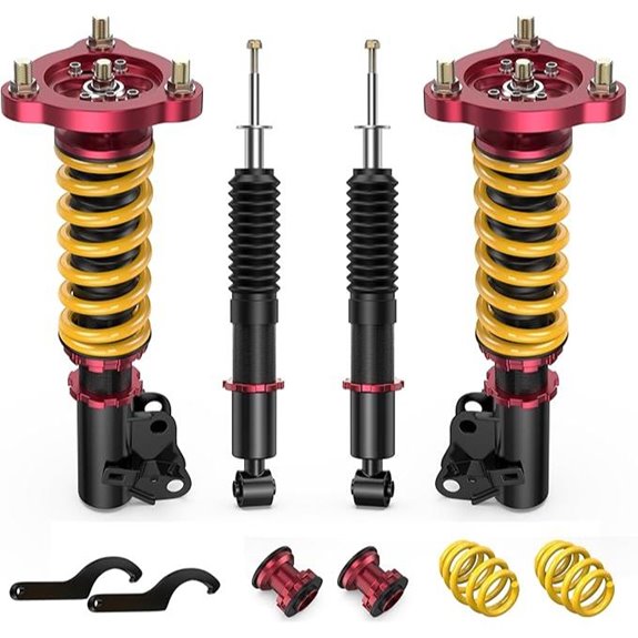 Honda Civic & Acura Coilovers Set (4) Adjustable Suspension