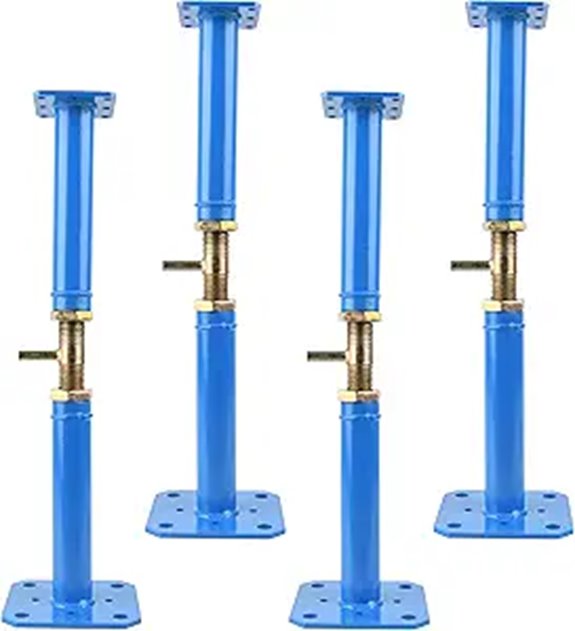 House Floor Support Jacks 17-31 Adjustable 10,000 lbs