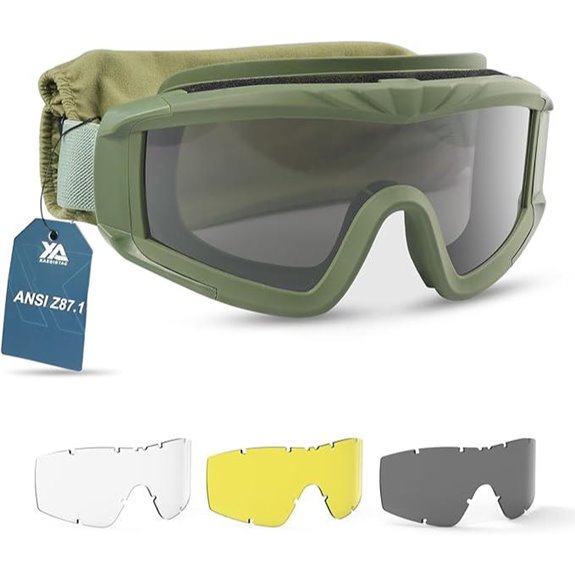 xaegistac Airsoft Tactical Safety Goggles