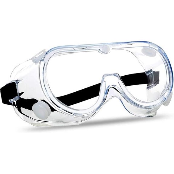 Super More Anti-Fog Protective Safety Goggles Clear Lens Wide-Vision