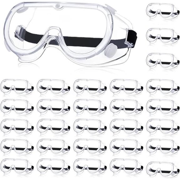 Yunsailing Clear Anti-Fog Safety Goggles for Lab
