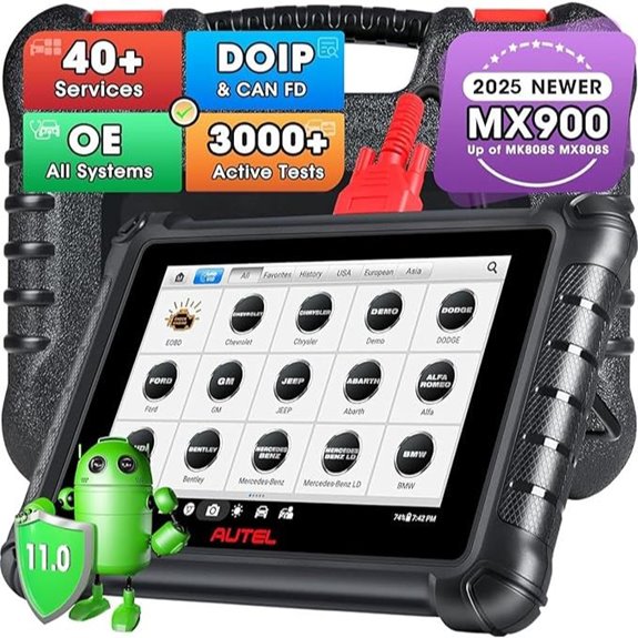 Autel MaxiCheck MX900 Diagnostic Scanner with Active Tests