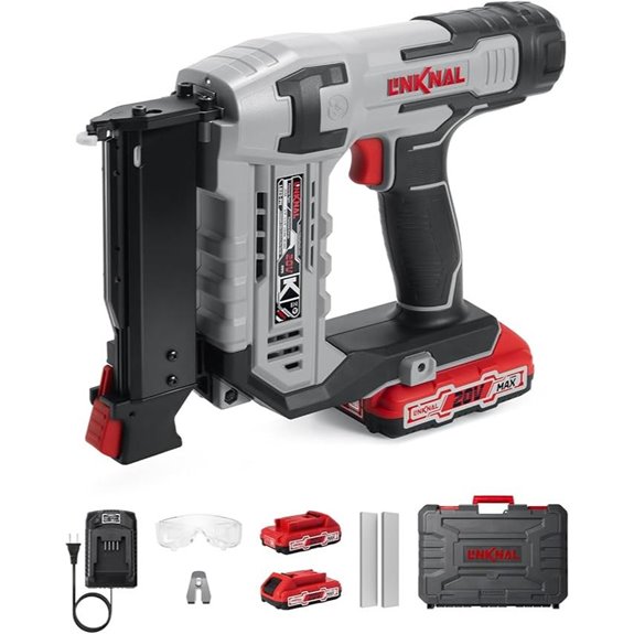 Electric Nail Gun with Batteries and Nails
