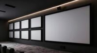 best motorized projector screens