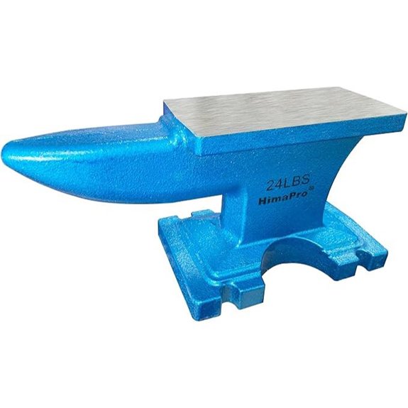 HimaPro Single Horn Anvil for Blacksmith 24 lbs