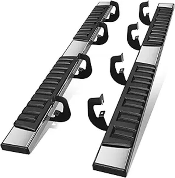 Auto Dynasty 6.75 Truck Running Boards for Chevy/GMC