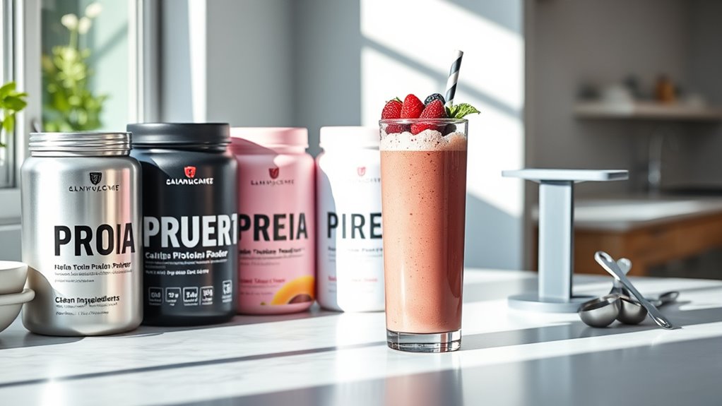 choose high quality low sugar protein