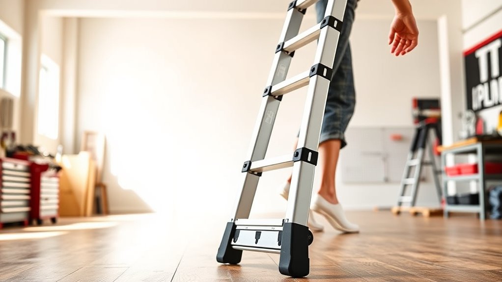 choosing durable safe portable ladder