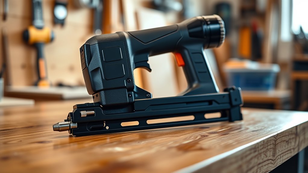 cordless nail gun features