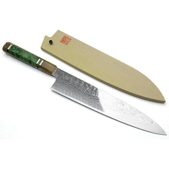 Yoshihiro Damascus SG2 Gyuto Chef's Knife
