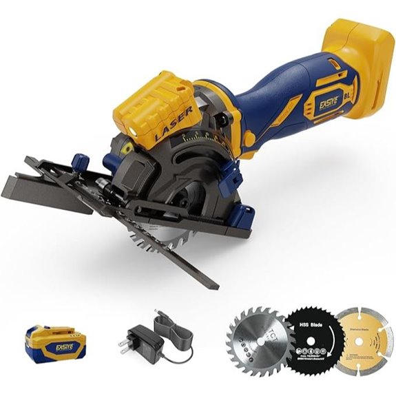 Mini Circular Saw Kit with DeWalt 20V Max Battery