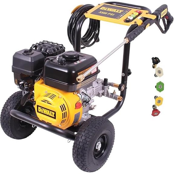 Dewalt 61147S 3300 PSI 2.4 GPM Gas Cold Water Pressure Washer