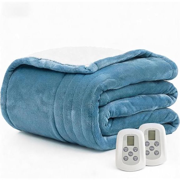 Heated King Electric Blanket with Dual Controls