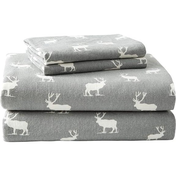 Eddie Bauer Flannel Sheets Queen Size with Accessories