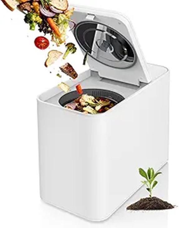 3L Electric Compost Bin with Auto-Cleaning