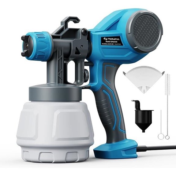 Tilswall Electric Paint Sprayer with 4 Nozzles