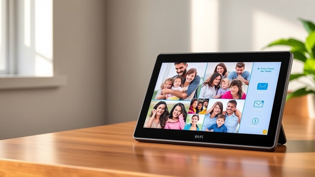 email photo sharing features