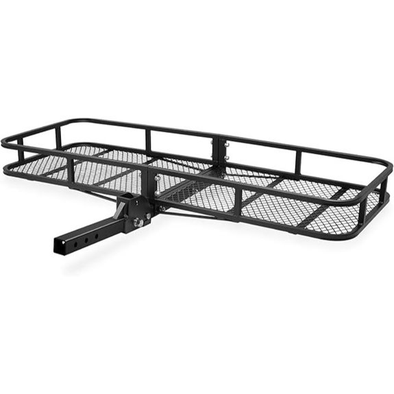 ARKSEN Folding Hitch Cargo Carrier 500 Lb Capacity
