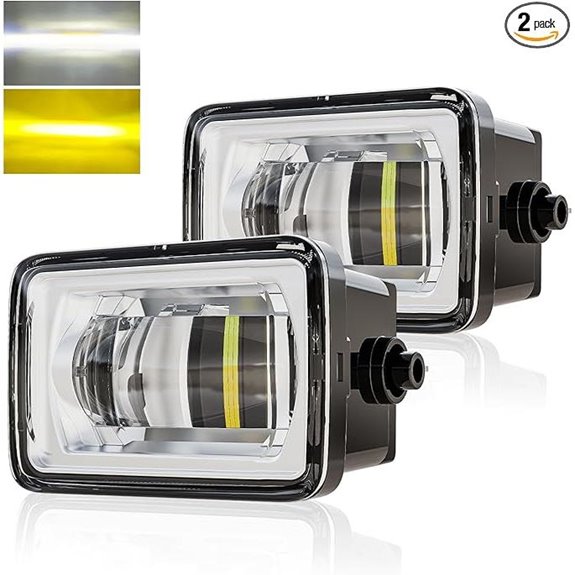 Dual Color LED Fog Light Assemblies for Ford F150