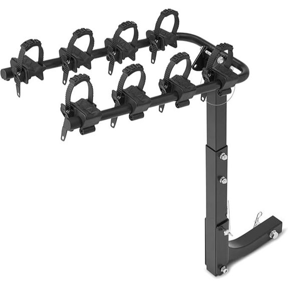 Amazon Basics 4-Bike Hitch Rack with Foldable Frame
