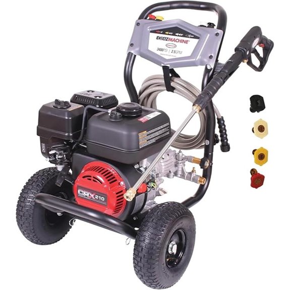 Simpson 3400 PSI Gas Pressure Washer with Hose