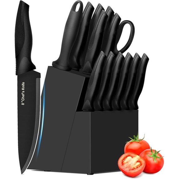 XANAPON 14-Piece German Steel Kitchen Knife Set