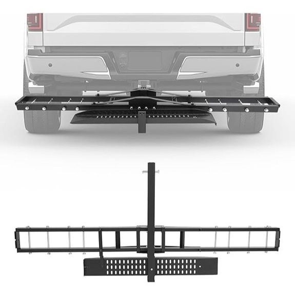 ECOTRIC 500LB Hitch Mount Motorcycle Carrier