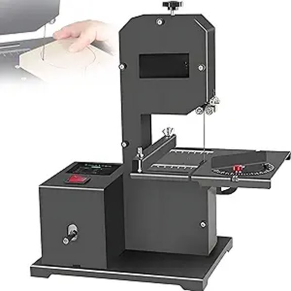 Heavy-Duty Benchtop Bandsaw with Metal Table