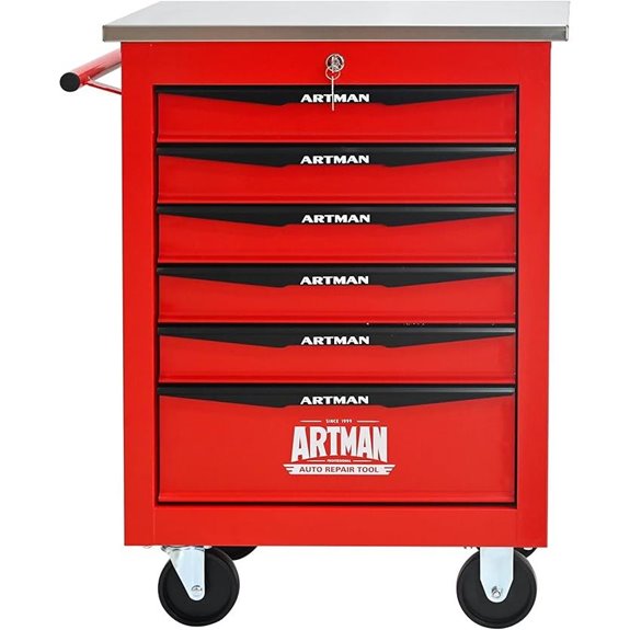 RYH 6-Drawer Heavy Duty Rolling Tool Chest