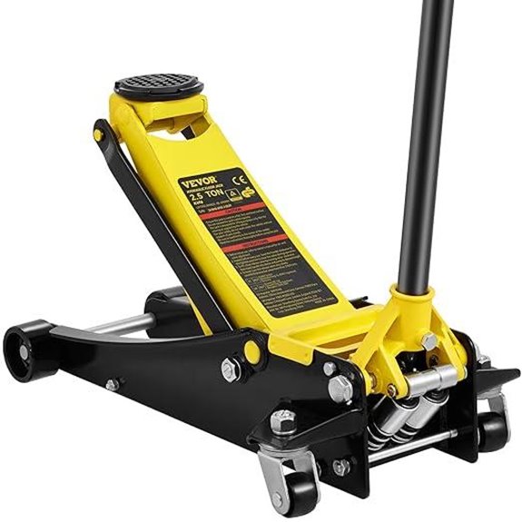 VEVOR 2.5 Ton Low Profile Steel Floor Jack