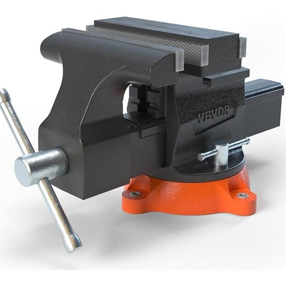 VEVOR 6.5 Bench Vise with Swivel Base