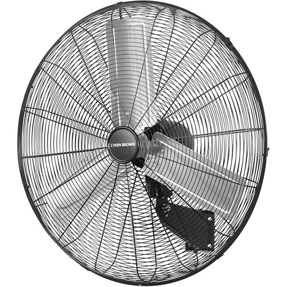 Ken Brown 30 Heavy Duty Wall Mount Oscillating Fan