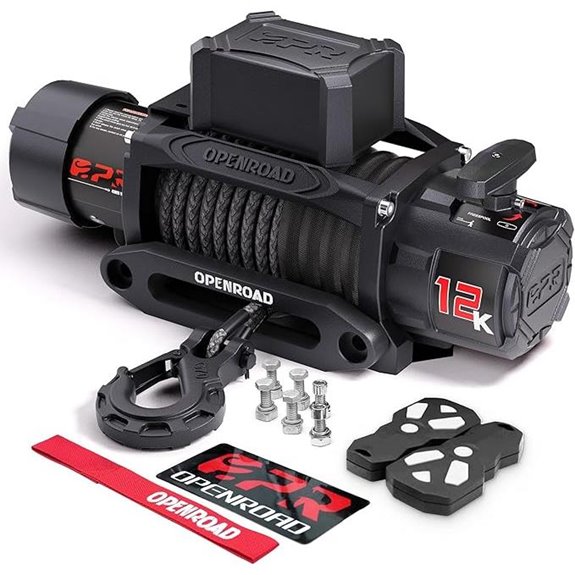 OPENROAD 12000 lbs Winch with Wireless Remotes
