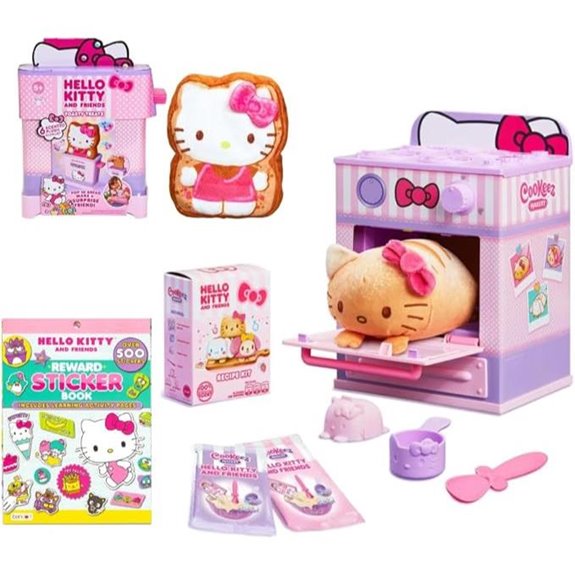 Cookeez Hello Kitty Scented Oven Playset Bundle