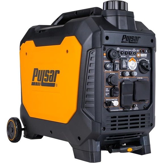 Pulsar 4000W Dual Fuel Portable Inverter Generator