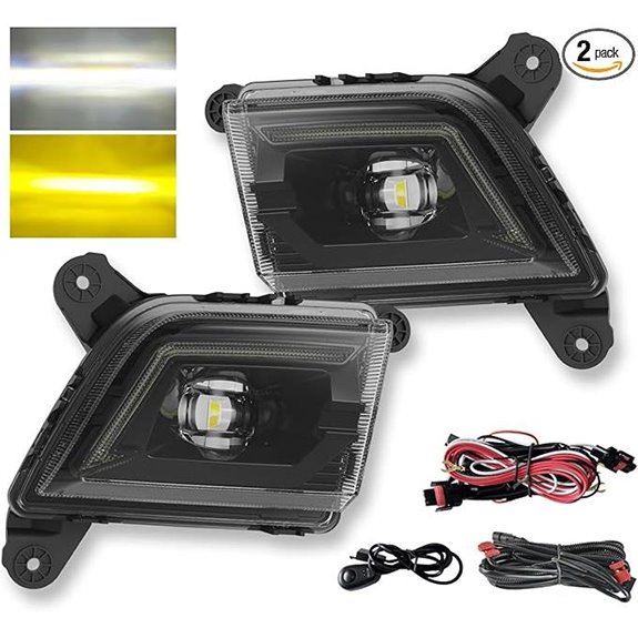 Premium Silverado LED Fog Light Assembly Kit