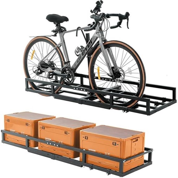Hitch Bike Rack & Cargo Carrier for Vehicles