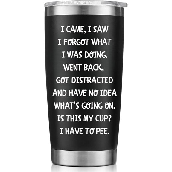 Funny Stainless Steel Tumbler for Adults