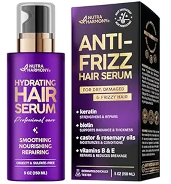 NutraHarmony Hydrating Hair Serum with Keratin & Oils