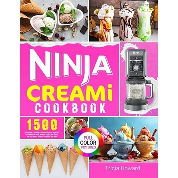 Ninja CREAMi Cookbook: 1500 Recipes for Ice Creams