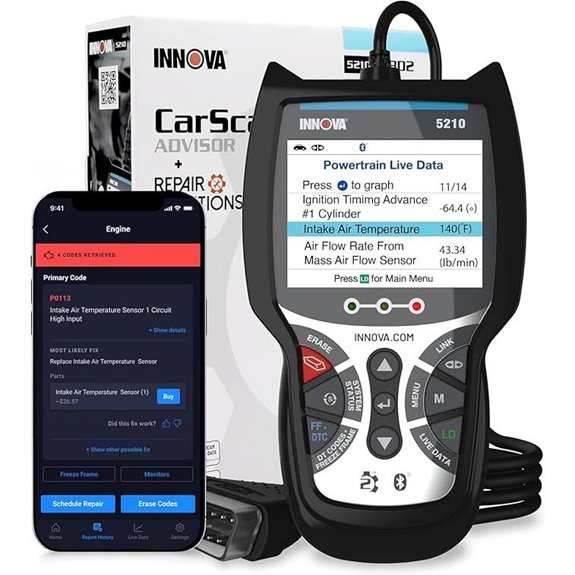 Innova 5210 OBD2 Scanner & Diagnostic Tool