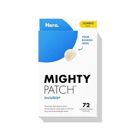 Mighty Patch Invisible+ Acne Pimple Patches (72ct)