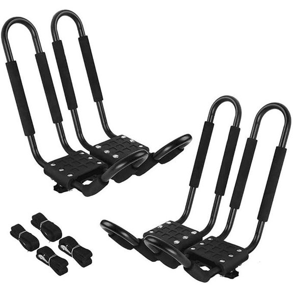 PIRIPARA Kayak Roof Rack Set of 4