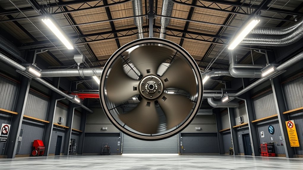 key industrial garage fan factors