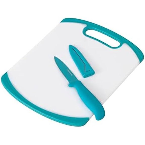 Farberware 2-Piece Paring Knife & Chopping Board Set