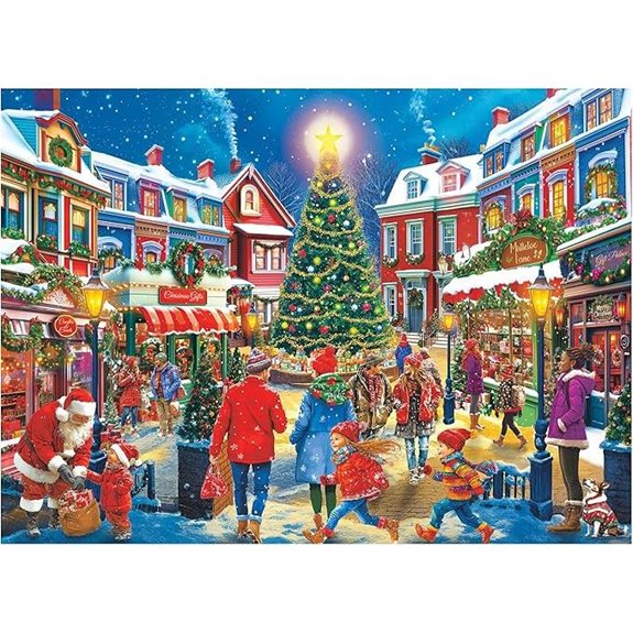 RoseArt Kodak Christmas Village 1000-Piece Puzzle